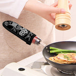 Mjolnir And Younger Futhark Print Skillet Handle Cover