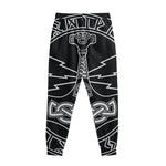 Mjolnir And Younger Futhark Print Sweatpants