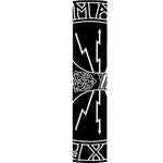 Mjolnir And Younger Futhark Print Table Runner