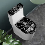 Mjolnir And Younger Futhark Print Toilet Lid And Tank Cover Set