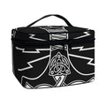 Mjolnir And Younger Futhark Print Travel Makeup Bag