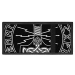 Mjolnir And Younger Futhark Print Trifold Wallet