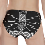 Mjolnir And Younger Futhark Print Women's Panties
