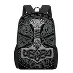 Mjolnir Hammer Of Thor Print 17 Inch Backpack