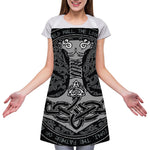Mjolnir Hammer Of Thor Print Adjustable Apron