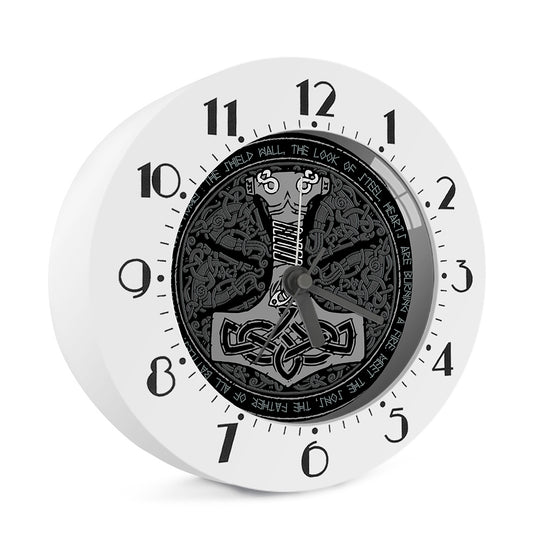 Mjolnir Hammer Of Thor Print Alarm Clock