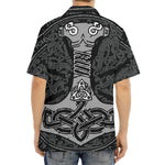 Mjolnir Hammer Of Thor Print Aloha Shirt