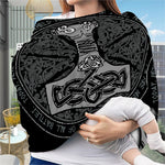 Mjolnir Hammer Of Thor Print Baby Seat Cover