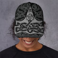 Mjolnir Hammer Of Thor Print Baseball Cap