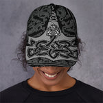 Mjolnir Hammer Of Thor Print Baseball Cap