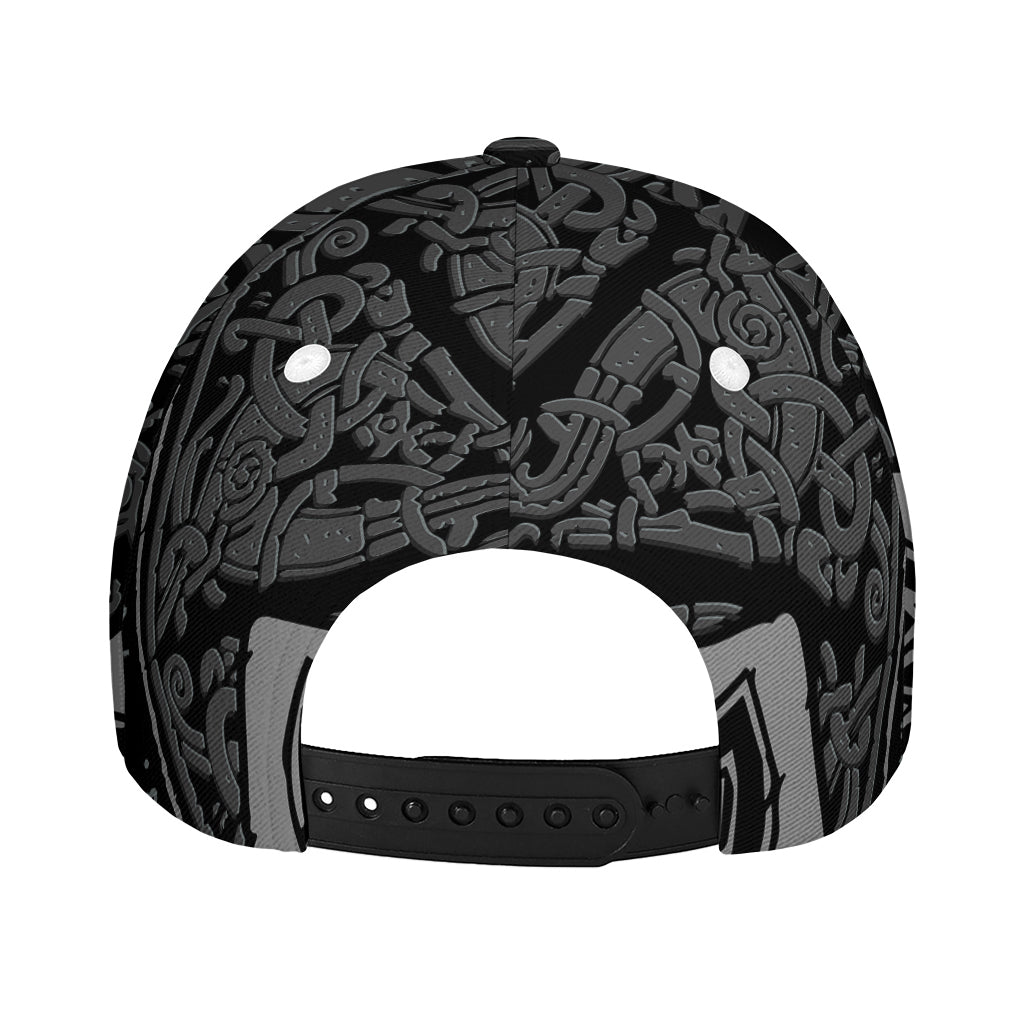 Mjolnir Hammer Of Thor Print Baseball Cap