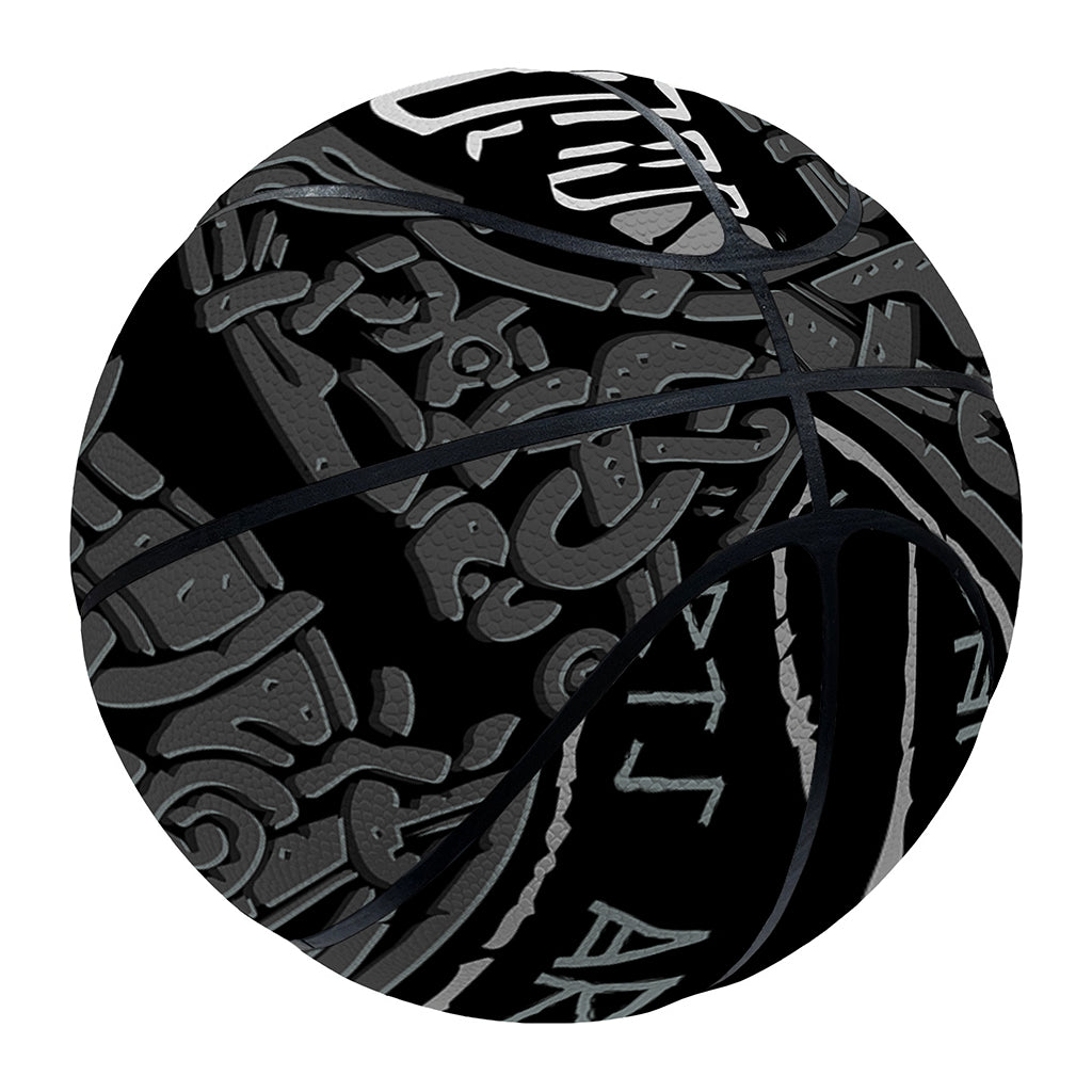 Mjolnir Hammer Of Thor Print Basketball