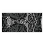 Mjolnir Hammer Of Thor Print Beach Towel