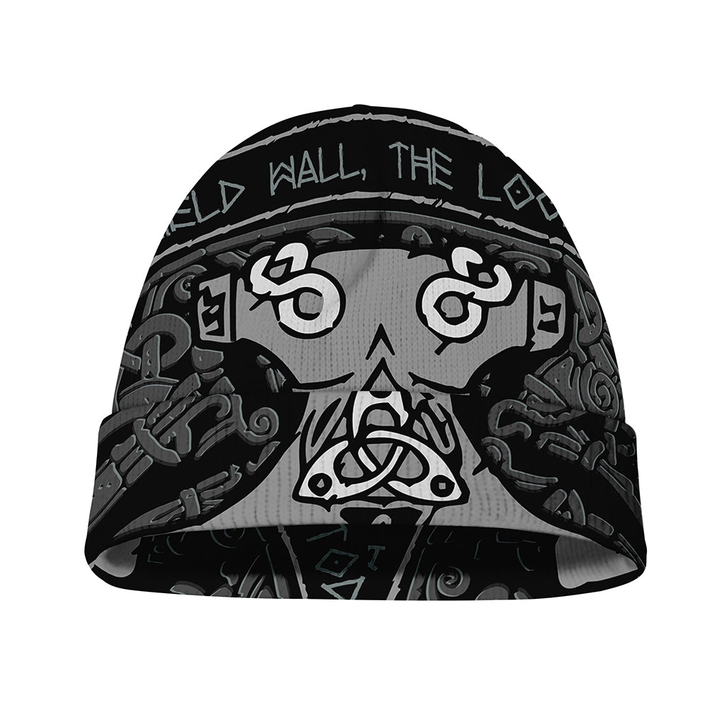 Mjolnir Hammer Of Thor Print Beanie