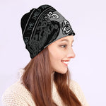 Mjolnir Hammer Of Thor Print Beanie
