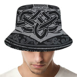 Mjolnir Hammer Of Thor Print Bucket Hat