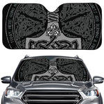 Mjolnir Hammer Of Thor Print Car Windshield Sun Shade