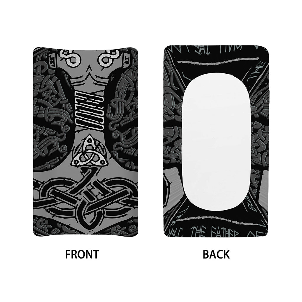 Mjolnir Hammer Of Thor Print Changing Pad Cover