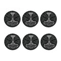 Mjolnir Hammer Of Thor Print Coaster Set