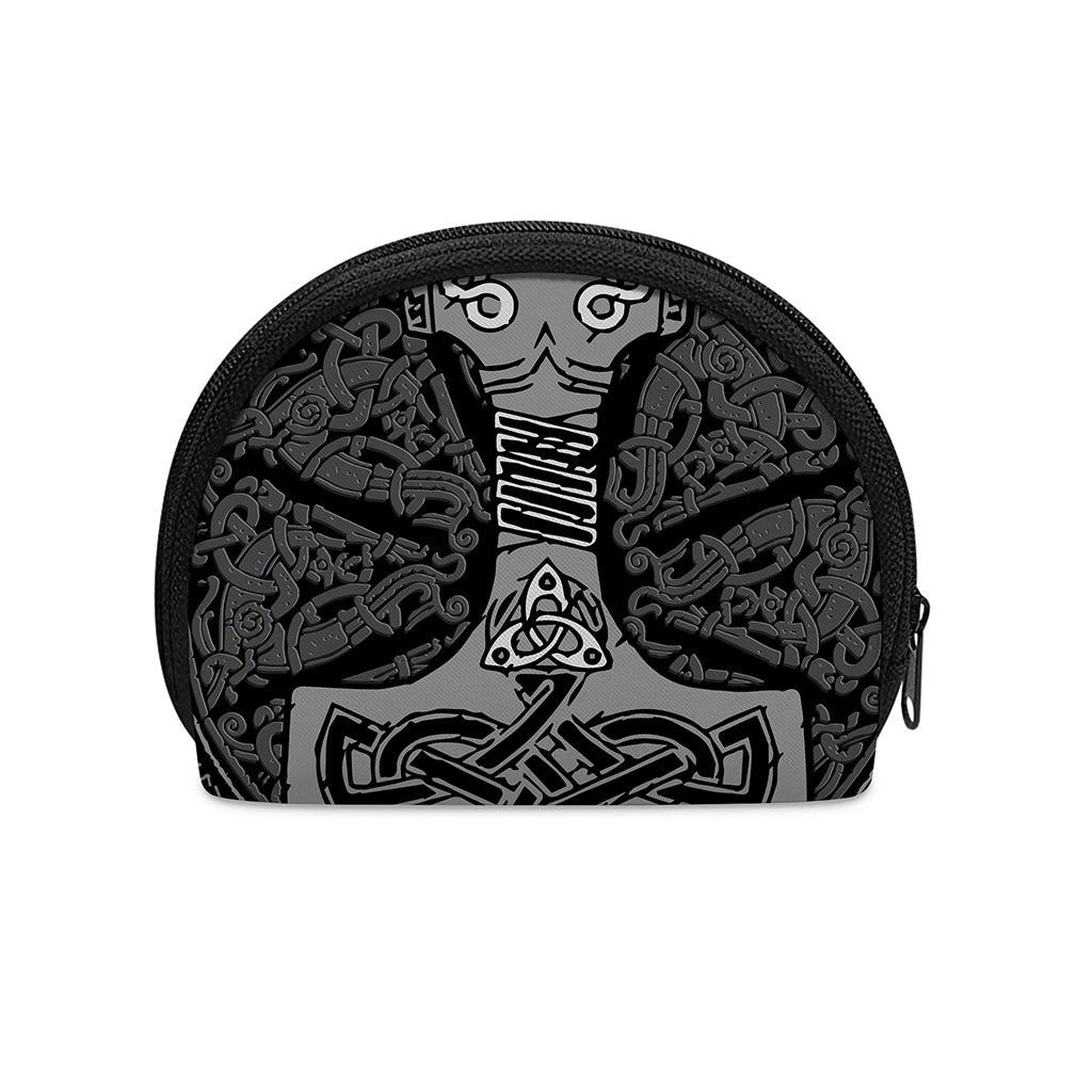Mjolnir Hammer Of Thor Print Coin Purse