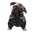 Mjolnir Hammer Of Thor Print Dog Zip Up Jacket