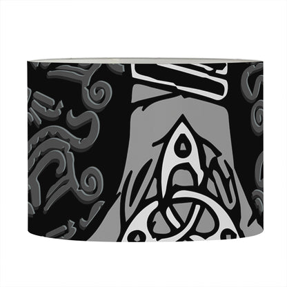 Mjolnir Hammer Of Thor Print Drum Lamp Shade