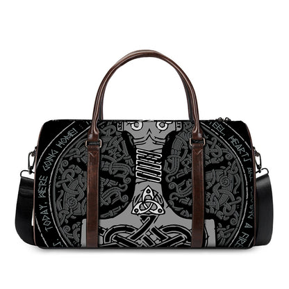 Mjolnir Hammer Of Thor Print Duffle Bag