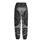 Mjolnir Hammer Of Thor Print Fleece Lined Knit Pants