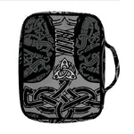 Mjolnir Hammer Of Thor Print Front Pocket Bible Bag