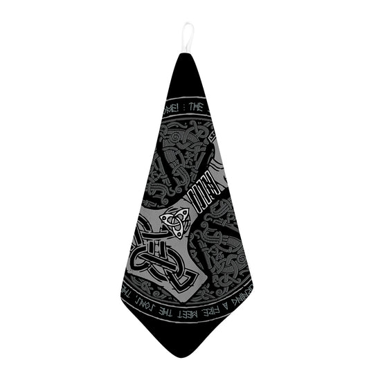 Mjolnir Hammer Of Thor Print Hand Towel