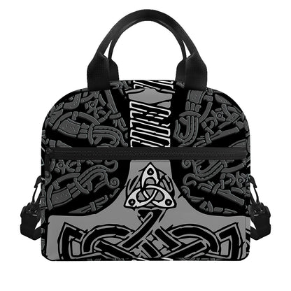 Mjolnir Hammer Of Thor Print Insulated Lunch Bag