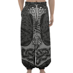 Mjolnir Hammer Of Thor Print Lantern Pants