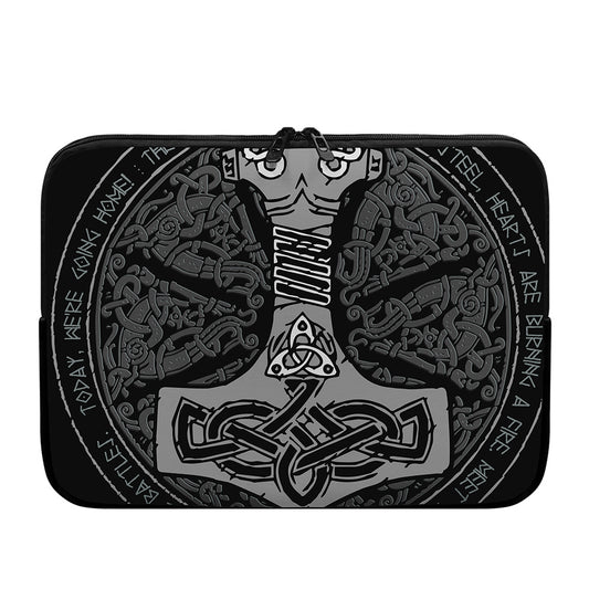 Mjolnir Hammer Of Thor Print Laptop Sleeve