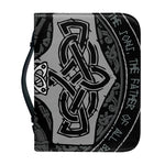 Mjolnir Hammer Of Thor Print Leather Bible Cover