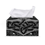 Mjolnir Hammer Of Thor Print Leather Tissue Box Cover