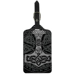 Mjolnir Hammer Of Thor Print Luggage Tag