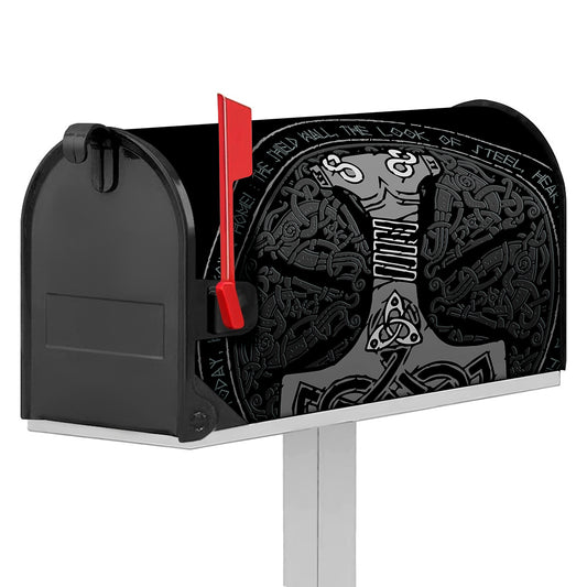 Mjolnir Hammer Of Thor Print Mailbox Cover