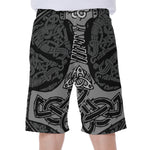 Mjolnir Hammer Of Thor Print Men's Beach Shorts