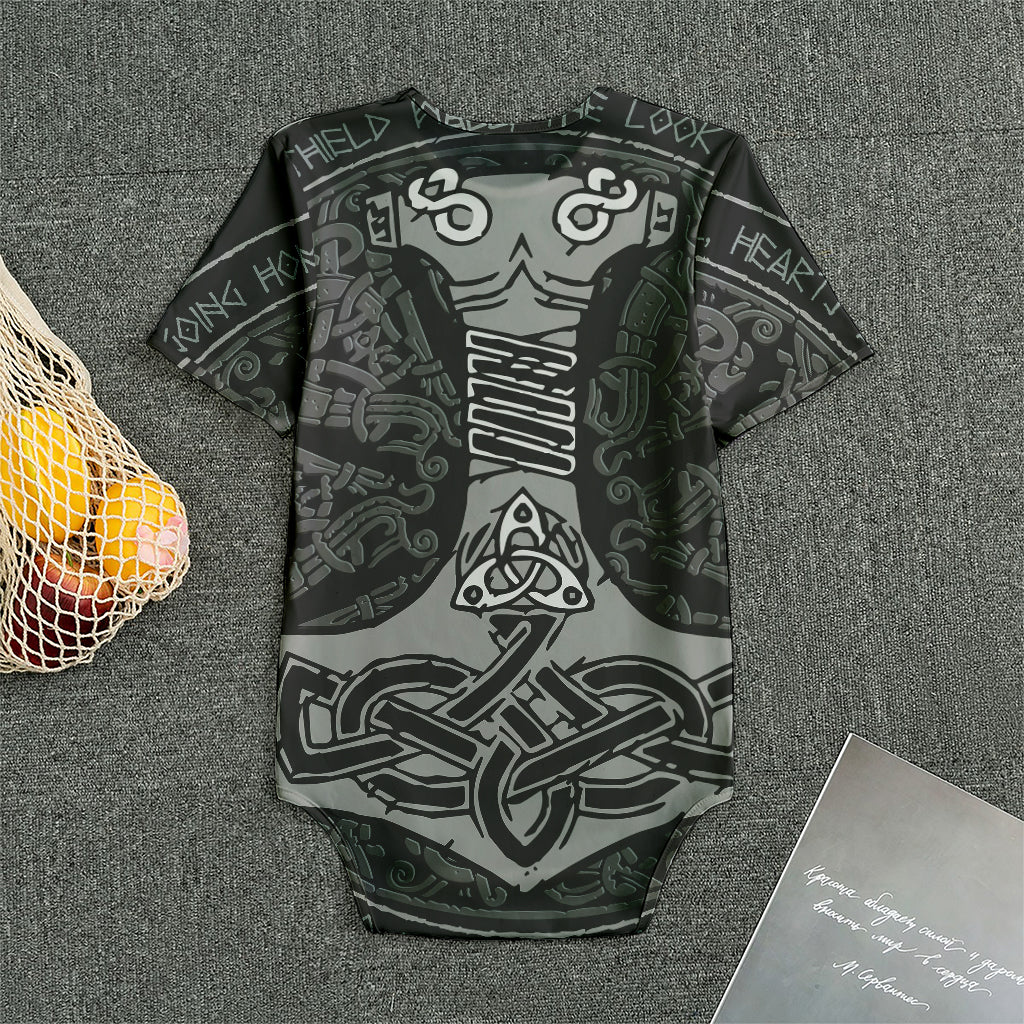 Mjolnir Hammer Of Thor Print Men's Bodysuit