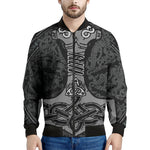 Mjolnir Hammer Of Thor Print Men's Bomber Jacket