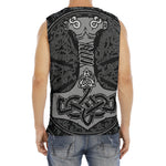 Mjolnir Hammer Of Thor Print Men's Fitness Tank Top