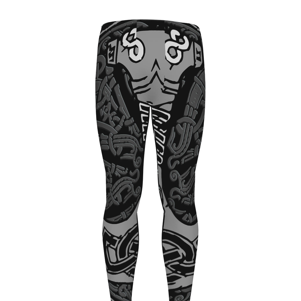 Mjolnir Hammer Of Thor Print Men's leggings