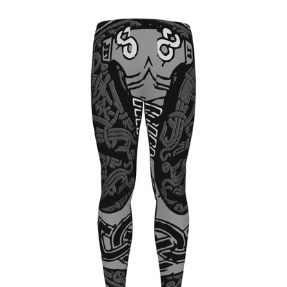 Mjolnir Hammer Of Thor Print Men's leggings