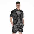 Mjolnir Hammer Of Thor Print Men's Romper