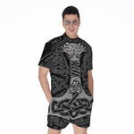 Mjolnir Hammer Of Thor Print Men's Rompers