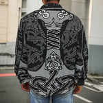 Mjolnir Hammer Of Thor Print Men's Shirt Jacket