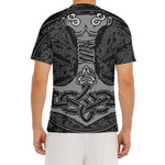 Mjolnir Hammer Of Thor Print Men's Short Sleeve Rash Guard
