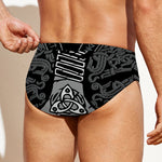 Mjolnir Hammer Of Thor Print Men's Swim Briefs