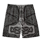 Mjolnir Hammer Of Thor Print Men's Swim Trunks