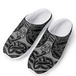 Mjolnir Hammer Of Thor Print Mesh Casual Shoes